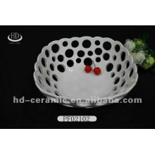 fine porcelain decorative fruit bowl